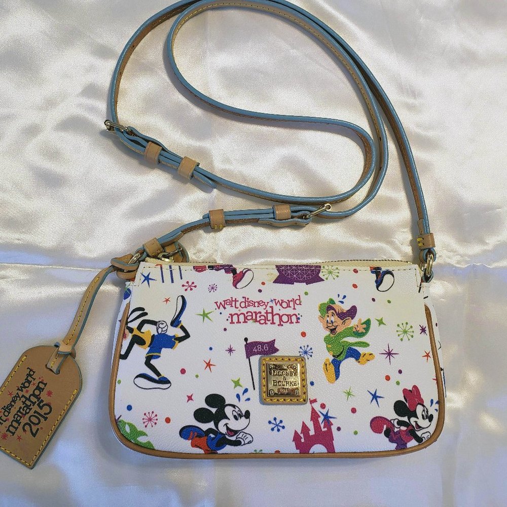 Disney WDW Marathon Lexi Crossbody 2015 Dooney & Bourke